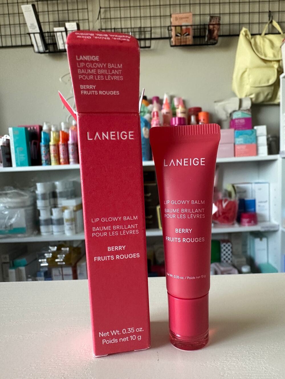 Laneige Lip Glowy Balm – Lightweight Hydration Lip Treatment with Shea Butter